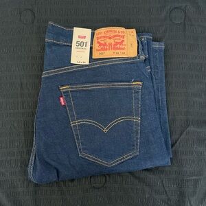 Men’s Levi Jeans | 501 Original - Irregular 34 x 34
